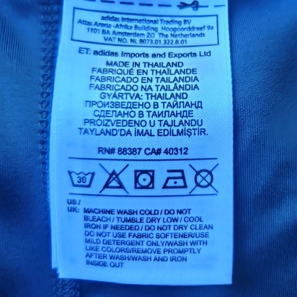 Adidas Techfit Climalite 3/4 Length Leggings Size M - Picture 9 of 9